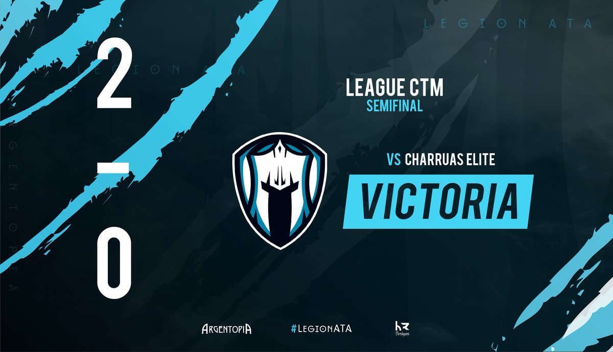 A LA FINAL!!! 🔥

⌚ | 22 hs 🇦🇷
🏆 | <a href="/PlayCTM/">League CTM</a>
🆚 | <a href="/CharruasElite/">CHARRUAS ELITE</a>
📏 | RPL
✔️ | 2-0
🎖️ | <a href="/Mattheo_CR/">Matthéo</a> @benja_dilan

Tremendo partido de los #guerreros! Casi sin fisuras, pasando por encima al rival con el hambre de querer otro campeonato!
Una nueva final señores!

#LegionATA