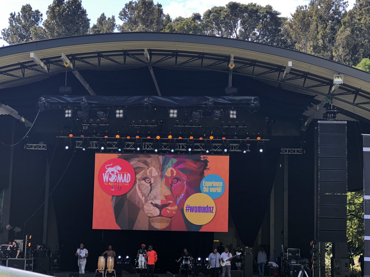 #womadnz #womad sneak peak awesome!