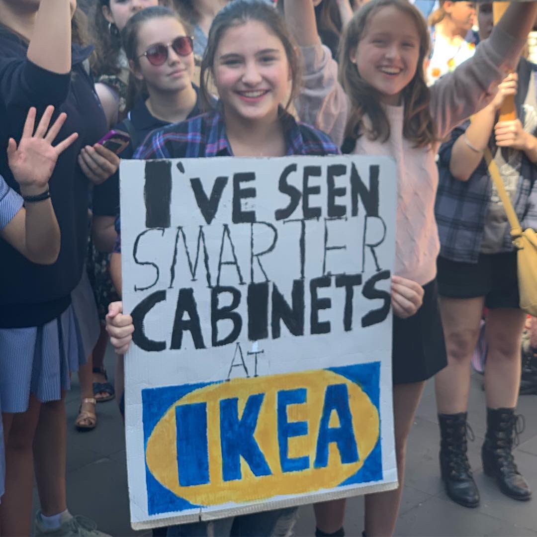 jasonballau's tweet image. So much sass at the Melbourne #SchoolStrike #SS4C 💁‍♀️🌏✊