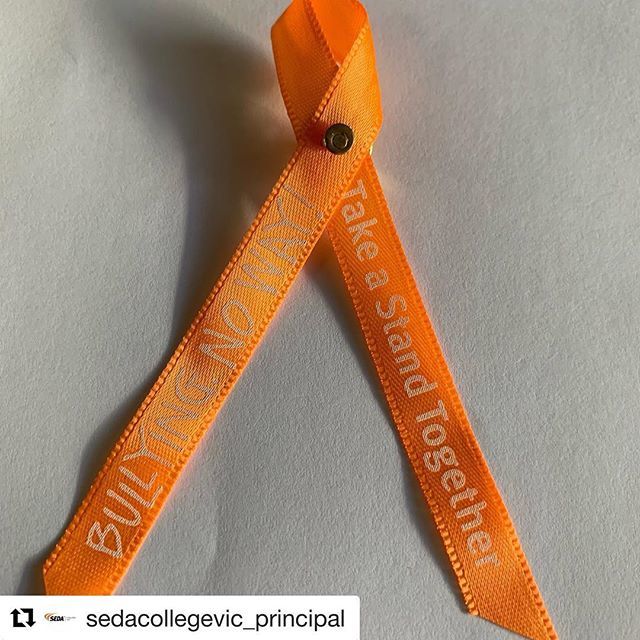 @sedacollegevic_principal
・・・
Take a stand against bullying. Ask for help, step in, or stand up for someone. Just don’t stand by. #SEDAFamily 🧡💙 ift.tt/2HmnIo6