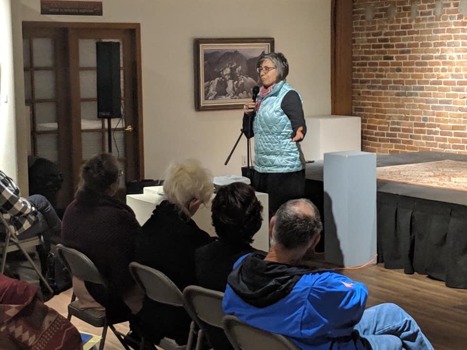silke4senate's tweet photo. Thank you Auburn Area Democrats for a chance to speak to you in this wonderful venue, and for your endorsement. 

It is exciting to see how my message about affordable and accessible #healthcare resonates with everybody. It shows how broken our system is #CASD1 #CASpecialElection https://t.co/Z9oEp6TXNM