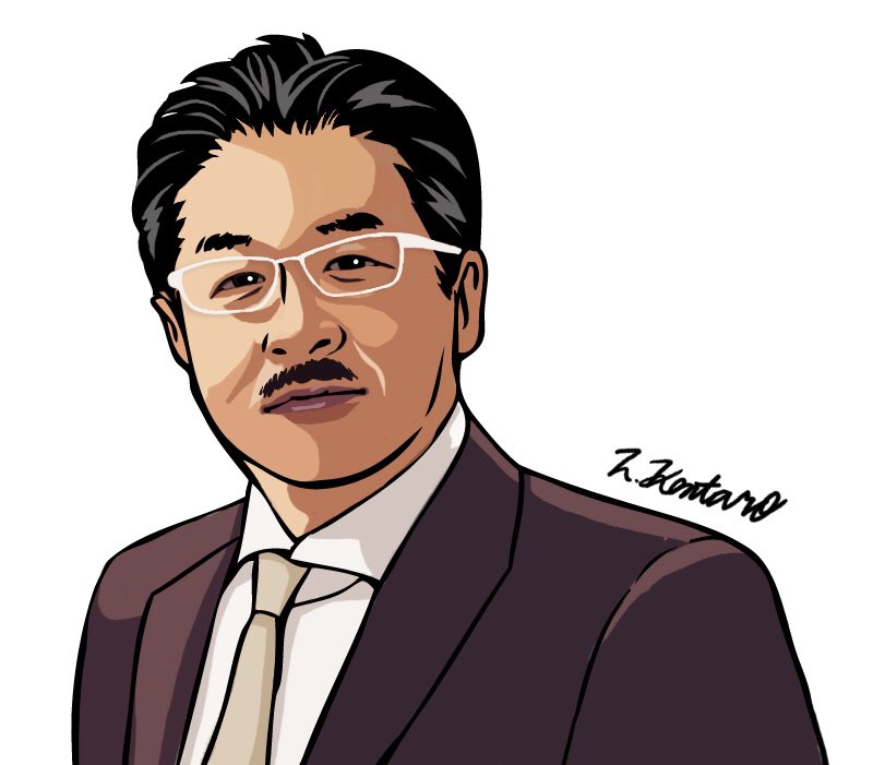 Twitter 上的 なかむら けんたろう Shukatsunotora 大好きな岩井社長を描きました 就活の虎 全部見てます すごく為になるし 面白いです 就活の虎 岩井良明 マネーの虎 イラスト T Co 3fczuboozc Twitter
