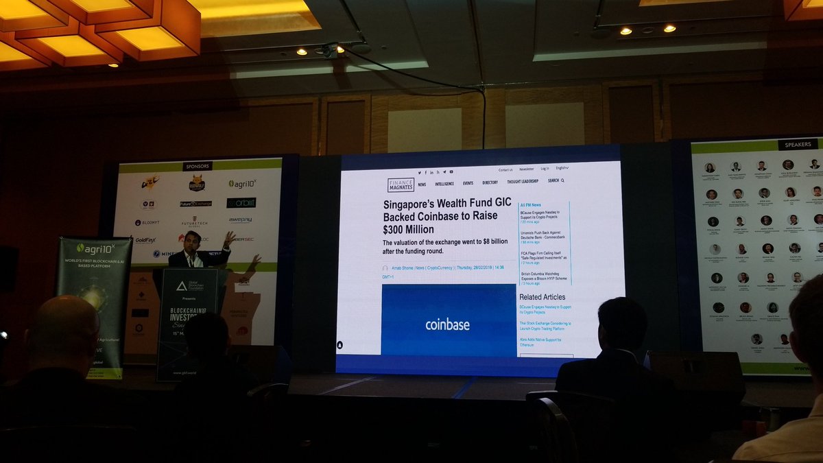 Singapore Blockchain Investor Conference at Marina Bay Sands #decentralization #blockchain #artificialinteligence