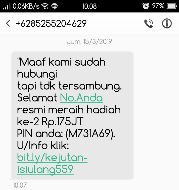 reri_2012's tweet photo. Jam segini dapet pesan beginian @TMCPoldaMetro #RECEHKANTWITTER #modusbasi #ojogumunan https://t.co/VQZIPnGaLs