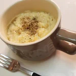 美味しそう過ぎる・・・マグカップで簡単「伸びるマグカップリゾット」!