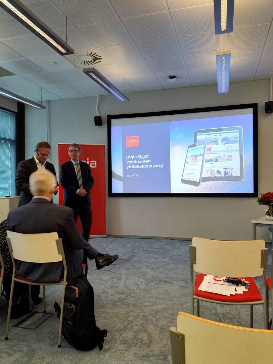 tapioliberty's tweet image. Yhtiökokoustamista. #Digia #agm #yhtiökokous