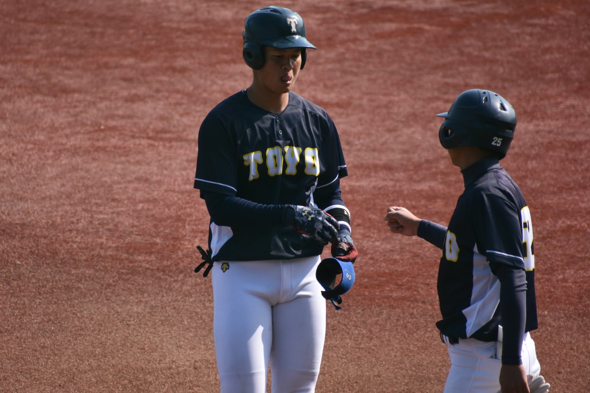 東洋大学硬式野球部 Official Ar Twitter 次回の試合予定 ３月１６日 土 １０ ３０ 東洋大グラウンド 対 上武大学 写真 吉澤 光祐 法４ 桐生第一 酒巻 翔 経営３ 成田 有馬 海人 法３ 東洋大牛久 東洋大学 Toyo Baseball 東都大学