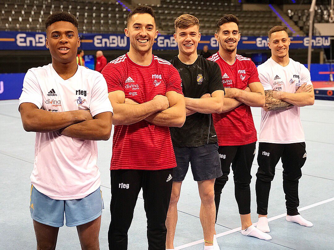 🔥¡Hoy competimos en Stuttgart!🔥
#nestorabadgymnastics