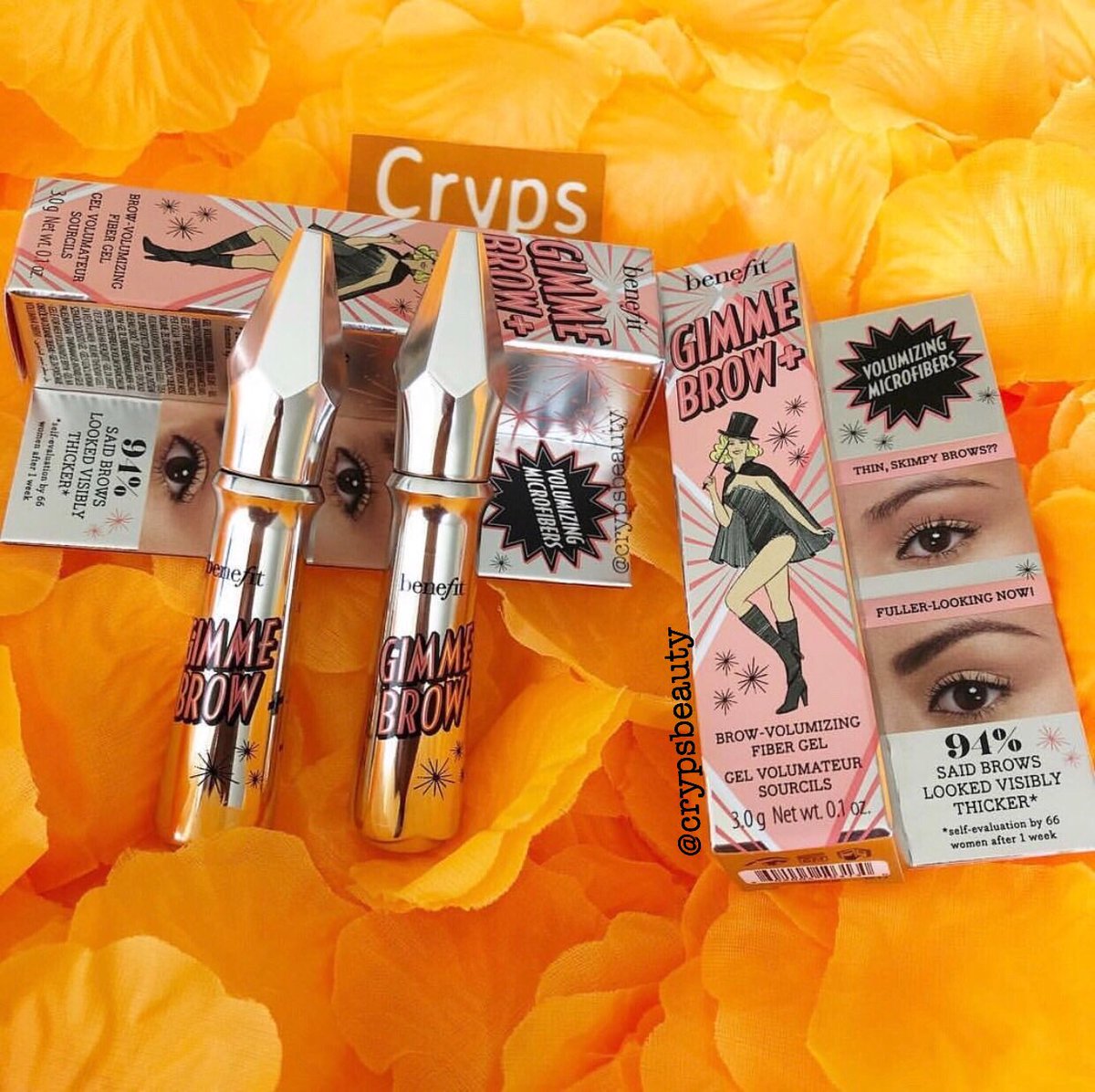 crypsbeauty's tweet photo. Badass Browgel! #benefit #gimmebrow For a fuller , healthier looking brows. Price :N12,000 https://t.co/3vrLS4OjMd