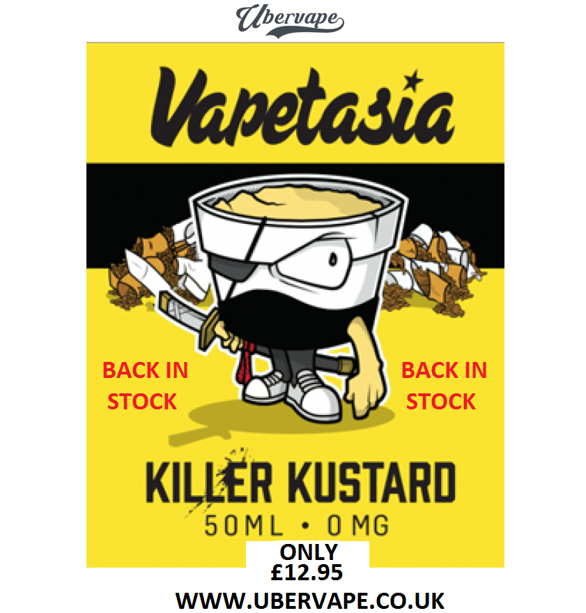 Killer Kustard - Now Back in Stock - Whopeee! - mailchi.mp/ubervape.co.uk…