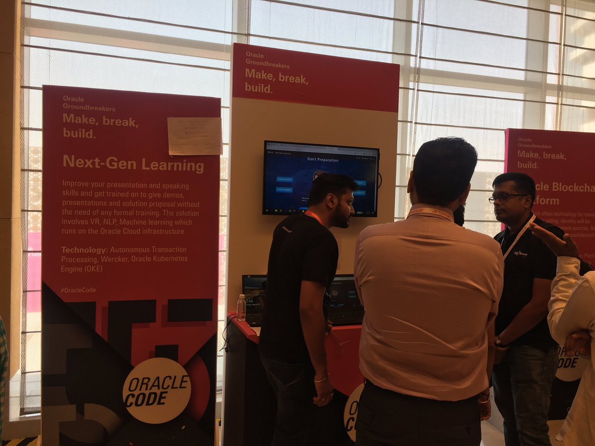 susairajs18's tweet image. Next Gen Learning 
#OracleCode
#CoolestCoder 
@Oracle_India