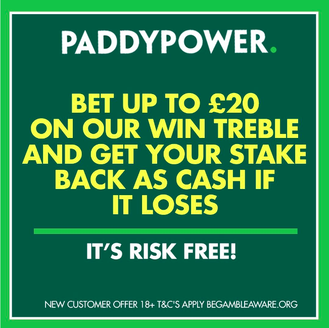 TWEnclosure's tweet photo. ⚠️ AND HERE IT IS TODAYS WIN TREB ⚠️

🐎 Bet up to £20 on Cheltenham today
😱 GET YOUR STAKE BACK IN CASH IF IT LOSES

WHAT AN OFFER THAT IS 🏆

Claim 👇🏼
https://t.co/K3aMKk8l3N      

Todays Win Treble 👇🏼
https://t.co/bEDpw7AHSs

New Customer Offer T&amp;C’s Apply 18+
Begambleaware. https://t.co/mvBd1J0xTR