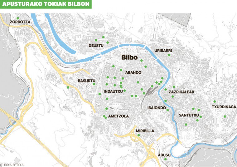 Apustu etxeen eta joko aretoen areagotzea eta horiek sortzen dituzten ondorioak aztertu ditu asteon <a href="/PeruAzpillaga/">Peru Azpillaga</a> -k <a href="/BizkaikoHitza/">Bizkaiko Hitza</a> -n. Bilbon 50 apustu etxe baino gehiago daude. Mapa osatu du. Jokoa XXI. mendeko heroinatzat jotzen duenik ere bada. bizkaia.hitza.eus/2019/03/15/ira…