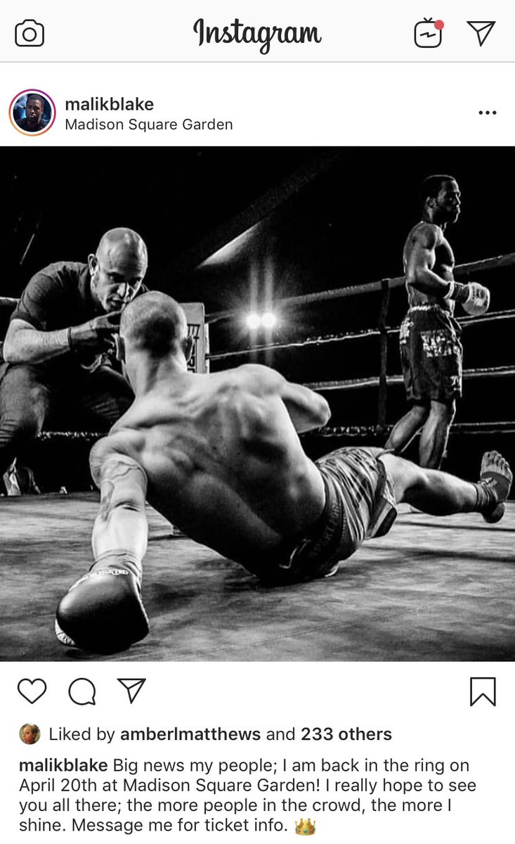 TalkMMA's tweet photo. BIG NEWS coming from rising star @MalikBlake!! Follow him!! Watch his fights!! Thank me later!! https://t.co/vZS2vvxA8L