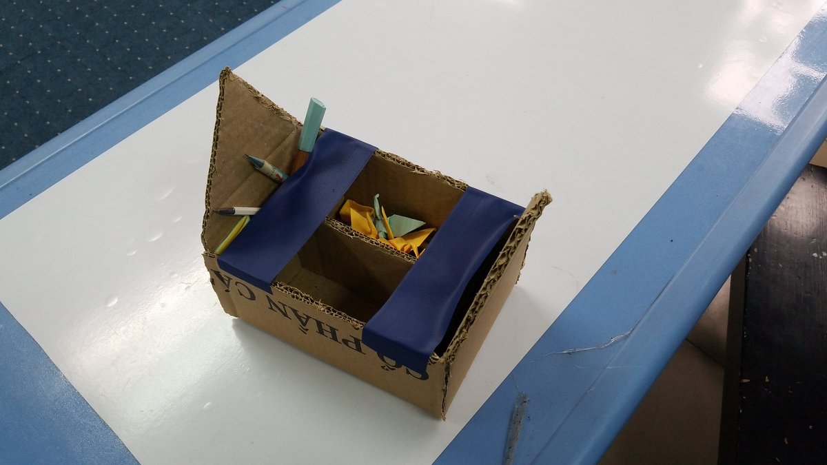 EvolvedToMrAdam's tweet photo. Ss choosing #geniusmaker during their #studio4his time. One designed a new pencil case for her supplies (3rd prototype) and the other seems to be making a whole supermarket. Love the creativity in our class! #hislearns #pypchat #ibpyp https://t.co/W9HoEywoxX