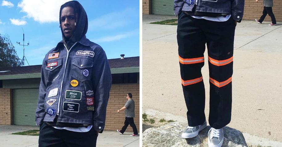 highsnobiety on X: A$AP Rocky's favorite Dickies pants can be