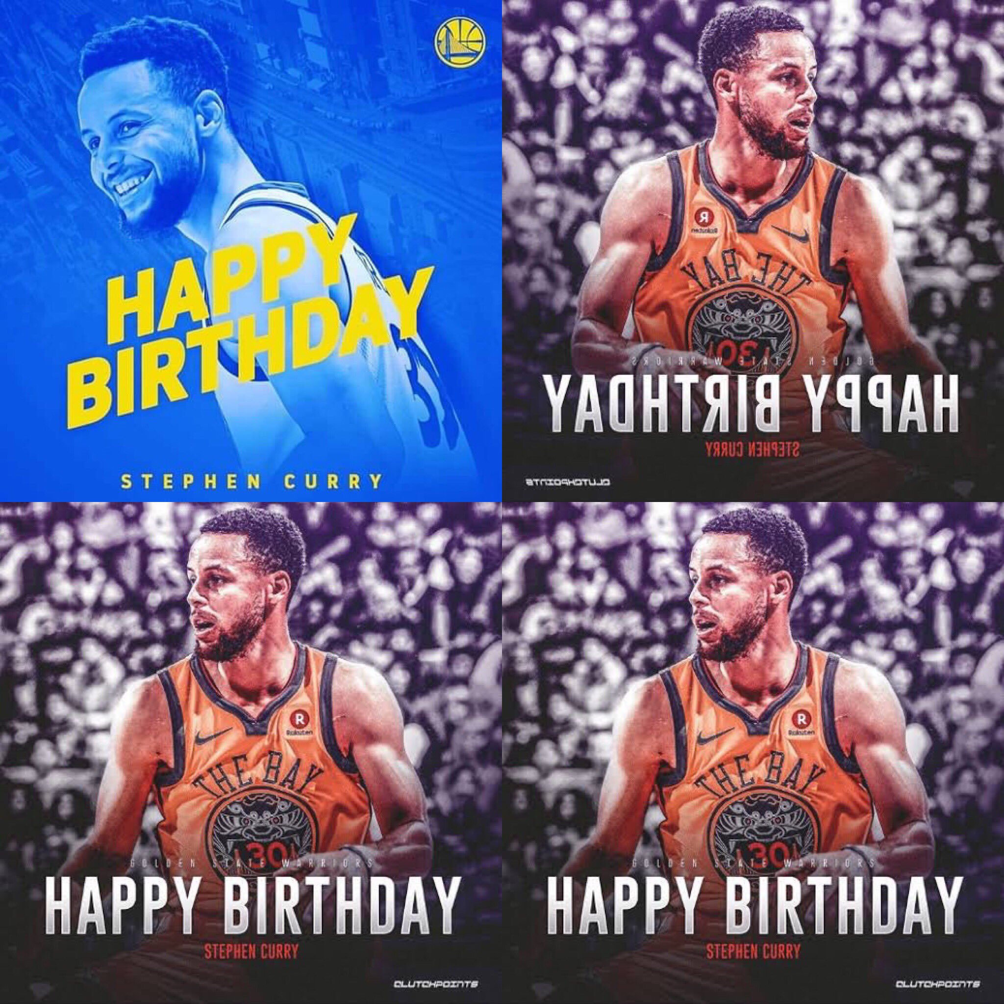 Happy birthday Stephen curry 