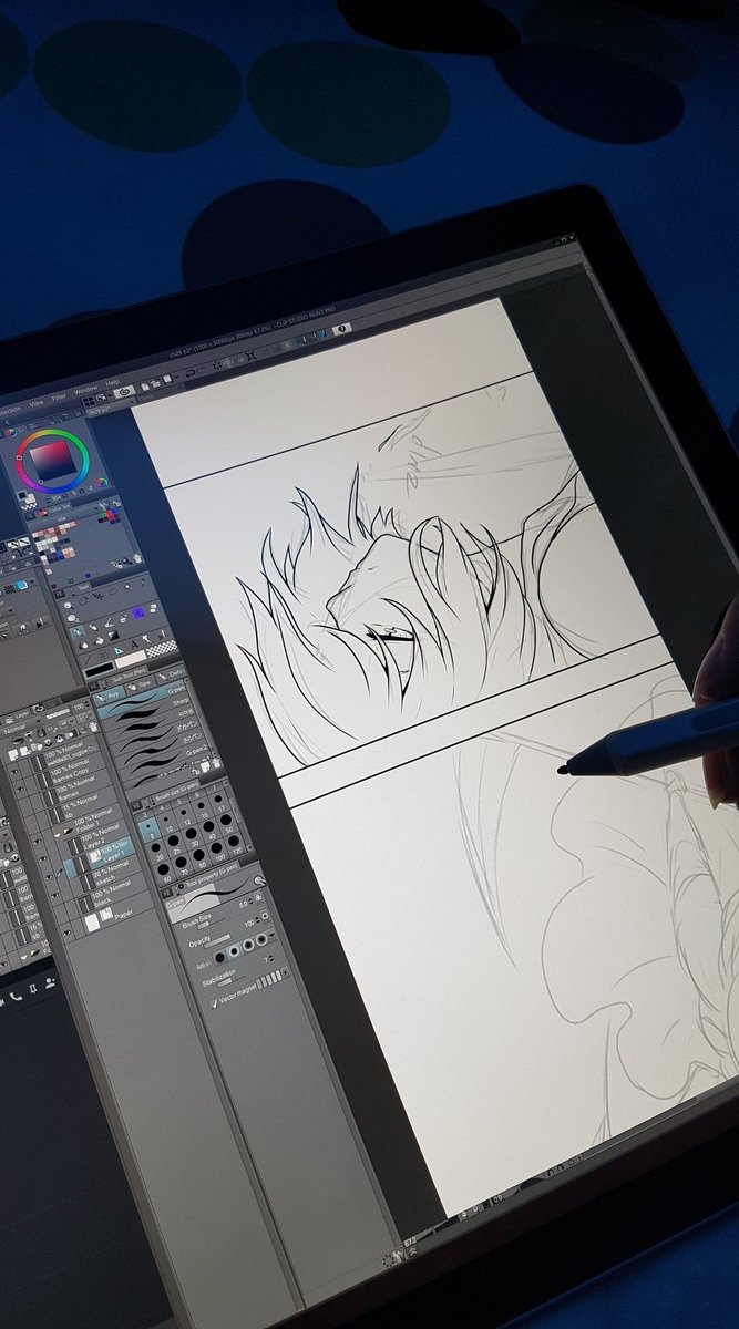 withouthorizons's tweet photo. We've got more Stella action coming in  our next #webtoon update! Stay tuned for our next #WorldWithoutHorizons chapter, coming soon on #LINEWEBTOON! https://t.co/mmVPLAbjo3

#CLIPSTUDIOPAINT #Surfacebook #webcomics #comic #indiecomics #comichour #supportcomics @WebComicNetwork https://t.co/fY8gppnjob