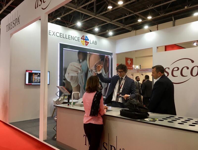 ISternitzke's tweet photo. @TrespaTweets; #excellence4lab; @asecos_GmbH; #BROEN-LAB A/S, Trespa #booth434
Busy time @ArabLab trade fair 2019 in Dubai. Thank you for interest and stopping by. Appreciated your cooperation and partnership. https://t.co/IDPJ5BBsMF