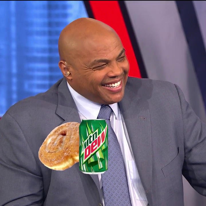 Chuck out here dreaming of Mountain Dew & Honey Buns 🤣🤣🤣