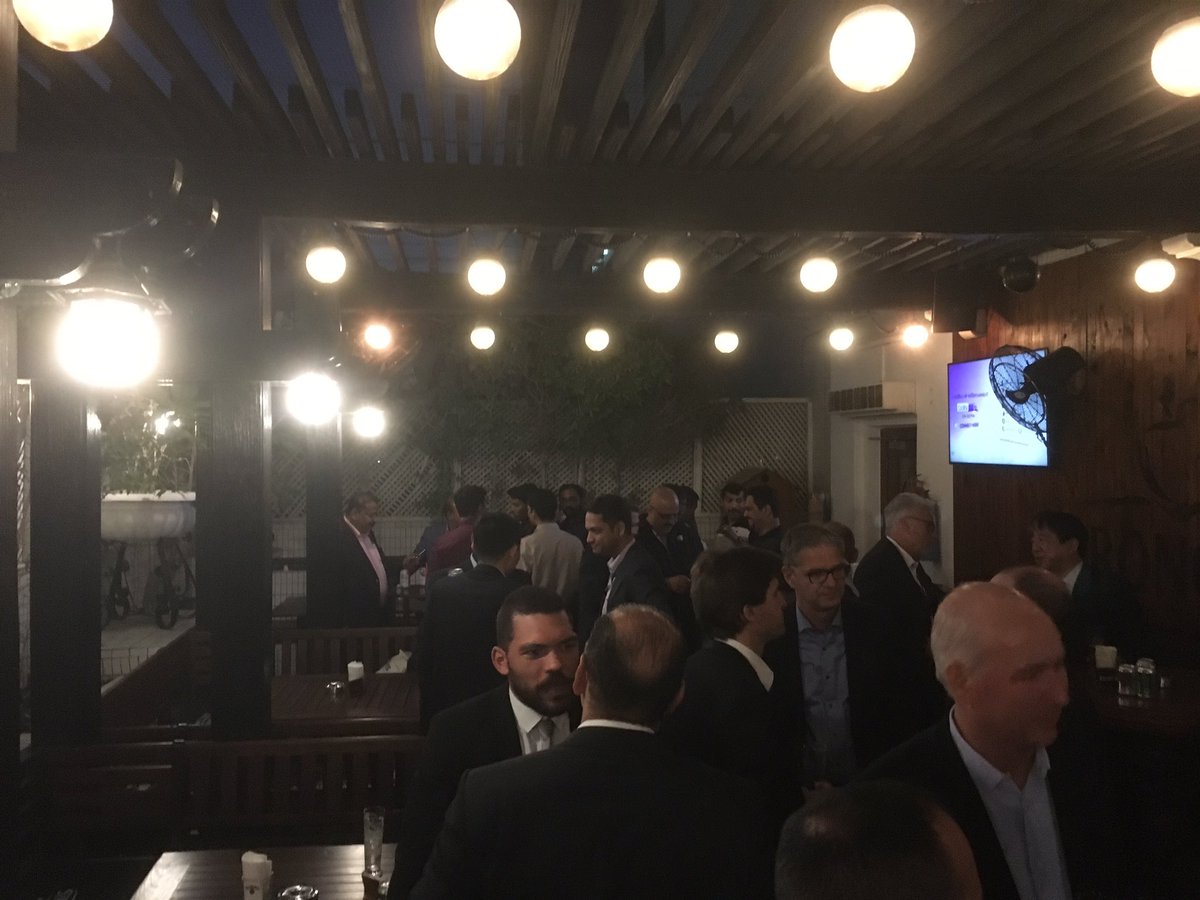 ISternitzke's tweet photo. @TrespaTweets; #excellence4lab; asecos GmbH, BROEN-LAB A/S, Trespa #booth434, Thank you to almost 60 customers joining partner reception @ArabLab fair 2019. Great and lively communication in a fantastic atmosphere with breath-taking view to the arising museum of future in Dubai. https://t.co/uIVI4gYeAx