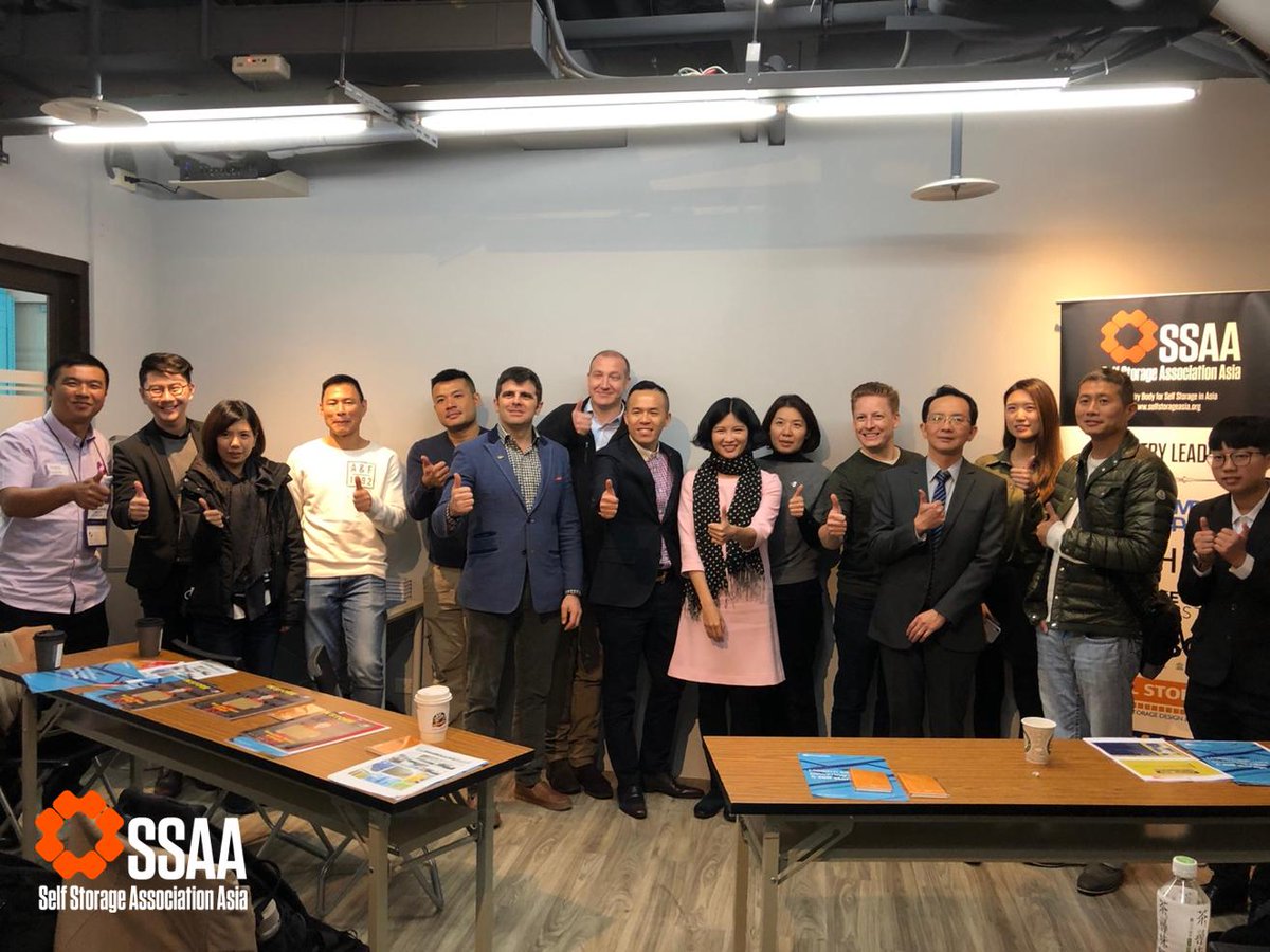 ssaasia's tweet photo. Mission Complete! KNOW MORE series continued to hold in #Taipei on 7 Mar 2019. The participants were inspired by our speakers' presentation and we had a good networking during the event. Thanks for our speakers: #Storefriendly #SCStorage @cbreasia #SSAA #ministorage #selfstorage https://t.co/EBFAvaXE31
