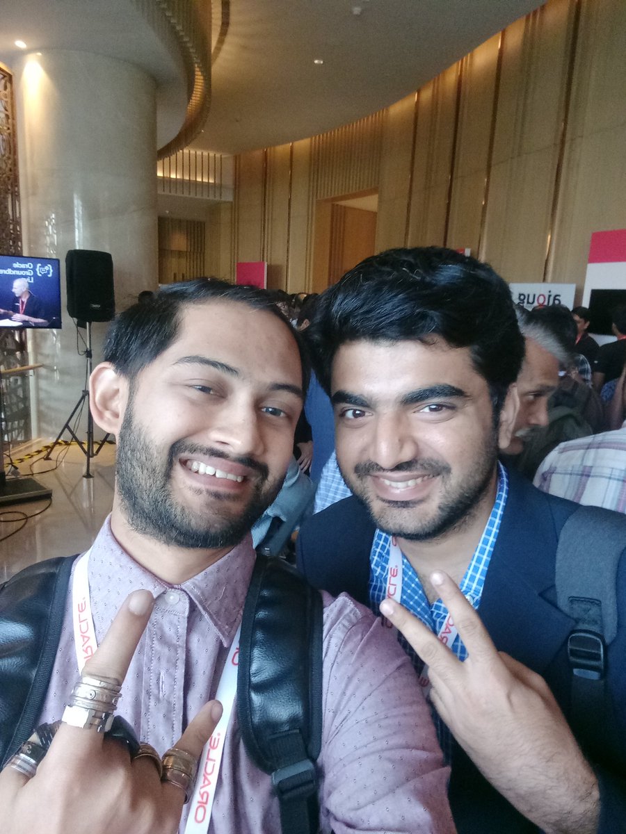 evanescentharsh's tweet image. #OracleCode #CoolestCoder #ZinnoX Having a Blast at the OracleCode Bangalore!