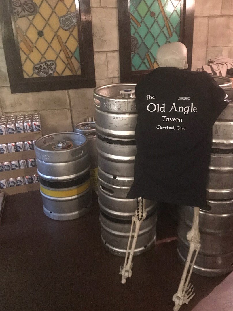 This years Old Angle/St. Paddy's T-Shirt (forgive our model "Willie" - he had a rough night &amp; the whiskey won) <a href="/oldangletavern/">Old Angle</a>