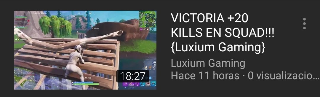 YA ESTÁ EL NUEVO VIDEO DE +20 KILLS EN SQUAD!!! ENTRAR A VERLO.

Video:
youtu.be/EhuTGPCtmb8
