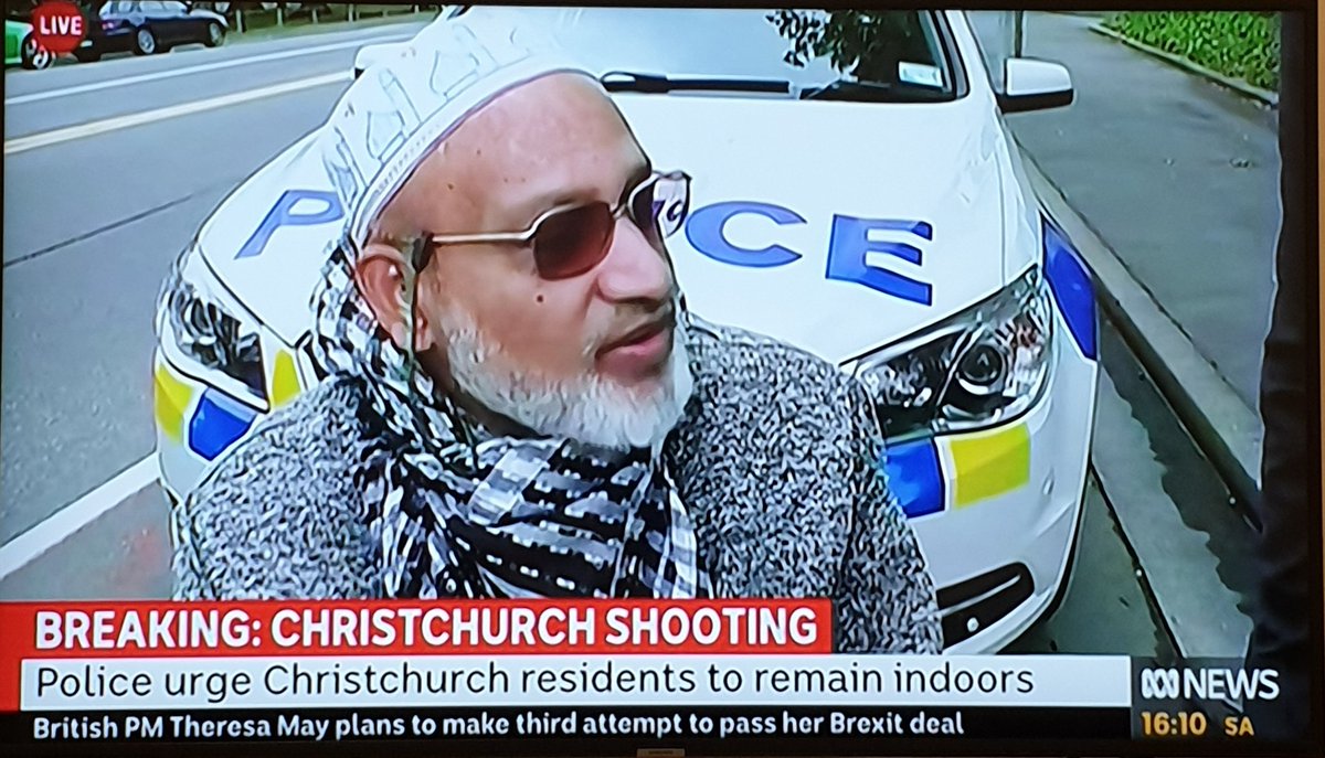 wjanud's tweet photo. Horrible &amp; distressing news coming out #NewZealand

Massacre of #Muslims while attending prayer services at the #Mosque

Terrorism has no Religion, Race or Border!

Our thoughts &amp; prayers are with you NZ.

#ChristchurchMosqueAttack
#NewZealandShooting
#NewZealandMosqueShooting https://t.co/ITIQAul03X