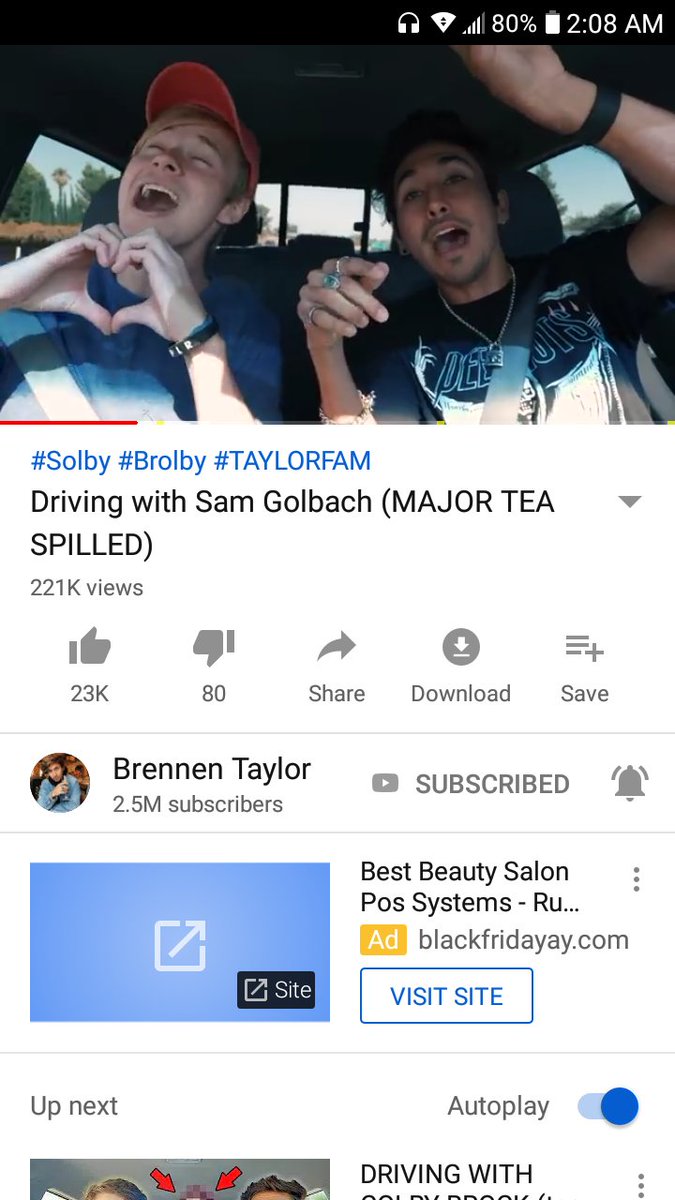 trap_house_fan_'s tweet photo. Staying up till 2 am watching @SamGolbach @BrennenTaylor right now (and @ColbyBrock, @ItsCoreyScherer, @jakewebber, ect.) Just to watch their spooky haunted hotel video(s) for the seventh time this week :') #bandobros #traphouse #riptraphouse https://t.co/MRo593YQJn