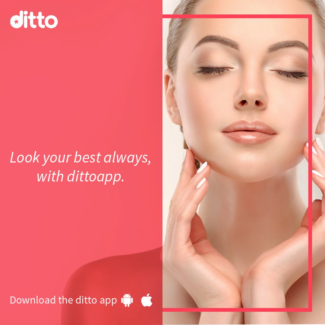 dittoappdotin's tweet photo. Don’t take your beauty for granted; maintain your natural glow with spa and salon services from dittoapp.
Visit https://t.co/NCTv5B95YY or download the #dittoapp
#spa #spasession #salon #nails #spalife #relax #pamper #pamperroutine #beauty #hair #pamperyourself #facial #skin https://t.co/jcl7bdY3eE