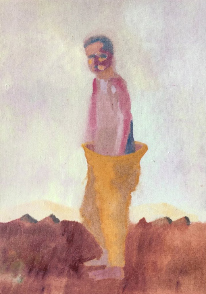 Some of the work in our current show looking wonderful in the gallery
From left:
'Forest and sky' by Callum McClure 
'Smith on a Steamboat With Birds' and
'In A Field' both by Ben Risk
Plus close up images of Ben's paintings
See all works and full details on our website 
#tatha