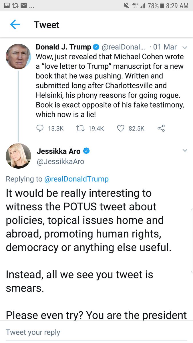 Some of my tweets to Donald J. Trump, the 45th president of the United States, both before and after I heard my award was withdrawn.

I encourage everyone else to voice out their opinions, too ❤ Supporting freedom of speech is crucial for transparency and democracies worldwide