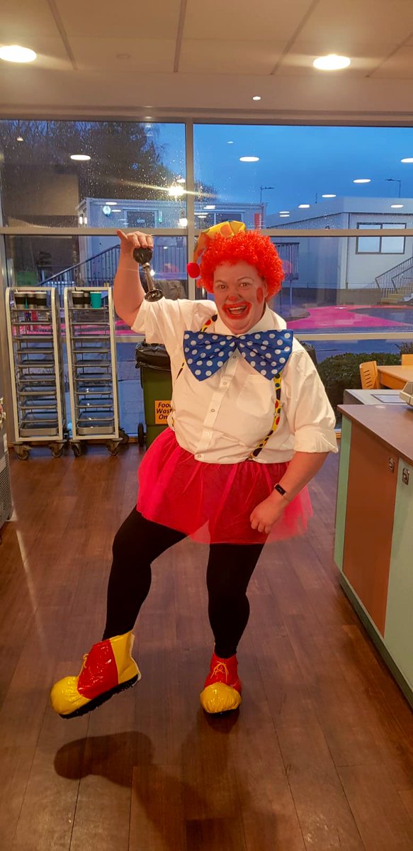 OStoreys's tweet image. Aggie is ready for Comic Relief fun at Coherent today 🤡 #redshoes #theresnoplacelikehome #theresnoplacelikehome #theresnoplacelikehome #comicrelief #baxterstorey #welovethisbusiness @aggieramsay77 @lynnywinny_lynn @lorenamcaulay9 @FStoreys @LStoreys @SStoreys @markpmcculloch