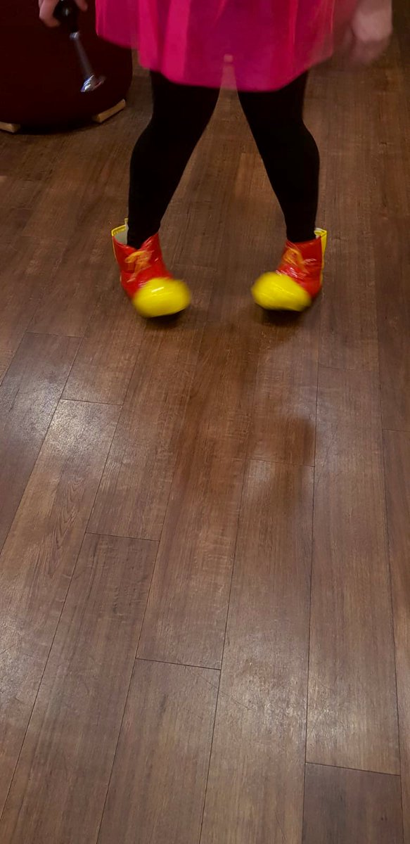 OStoreys's tweet image. Aggie is ready for Comic Relief fun at Coherent today 🤡 #redshoes #theresnoplacelikehome #theresnoplacelikehome #theresnoplacelikehome #comicrelief #baxterstorey #welovethisbusiness @aggieramsay77 @lynnywinny_lynn @lorenamcaulay9 @FStoreys @LStoreys @SStoreys @markpmcculloch