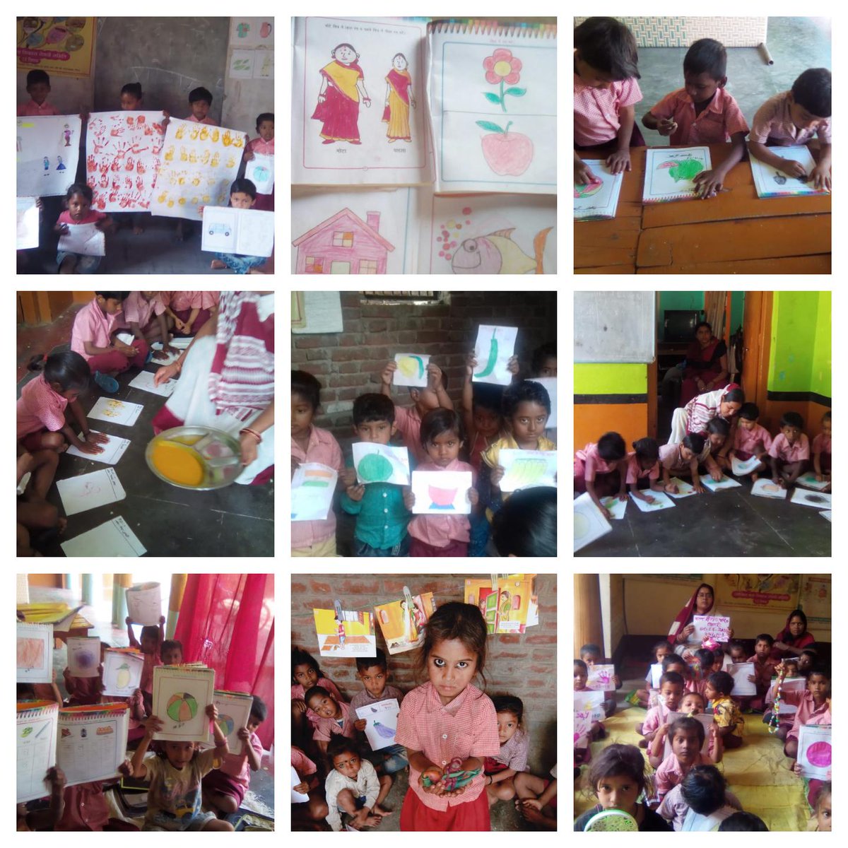 Sangeet57528573's tweet photo. ECCE Day celebration on 14.3.19 at different AWCs in Simri ,Buxar (Bihar).
@MinistryWCD @BuxarPoshan @NITIAayog @LSBA_Bihar @BRPOSHAN #BetterBuxar 
#PoshanPakhwada https://t.co/a7p21q0k9e