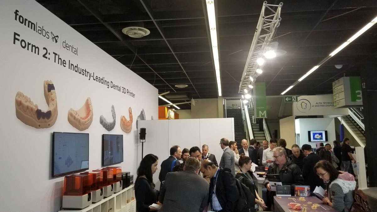 formlabs's tweet image. At #IDS2019? Meet the Formlabs Dental team at Hall 3.1 | Stand L070 M071 to see our new denture shades and get presentations from industry experts! bit.ly/2FaQXbm