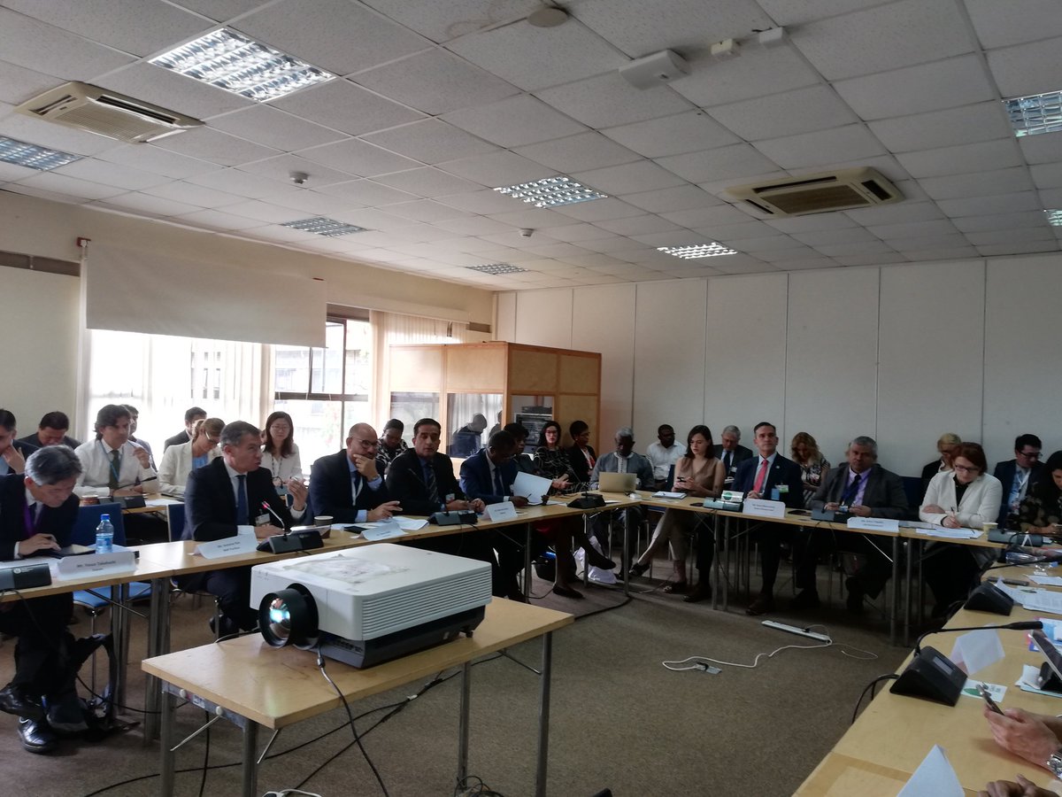 TimChristo's tweet image. Second Ministerial panel on Sustainable Climate Finance: 'Raising ambition in 2019'. The next 10-15 years are a 'make or break' for humanity &amp;amp; we need to reprogramme our economy for Agenda 2030 @GCF_News @JochenFlasbarth @DieschbourgC @RaboFoodAgri #SolveDifferent #UNEA4 room 13