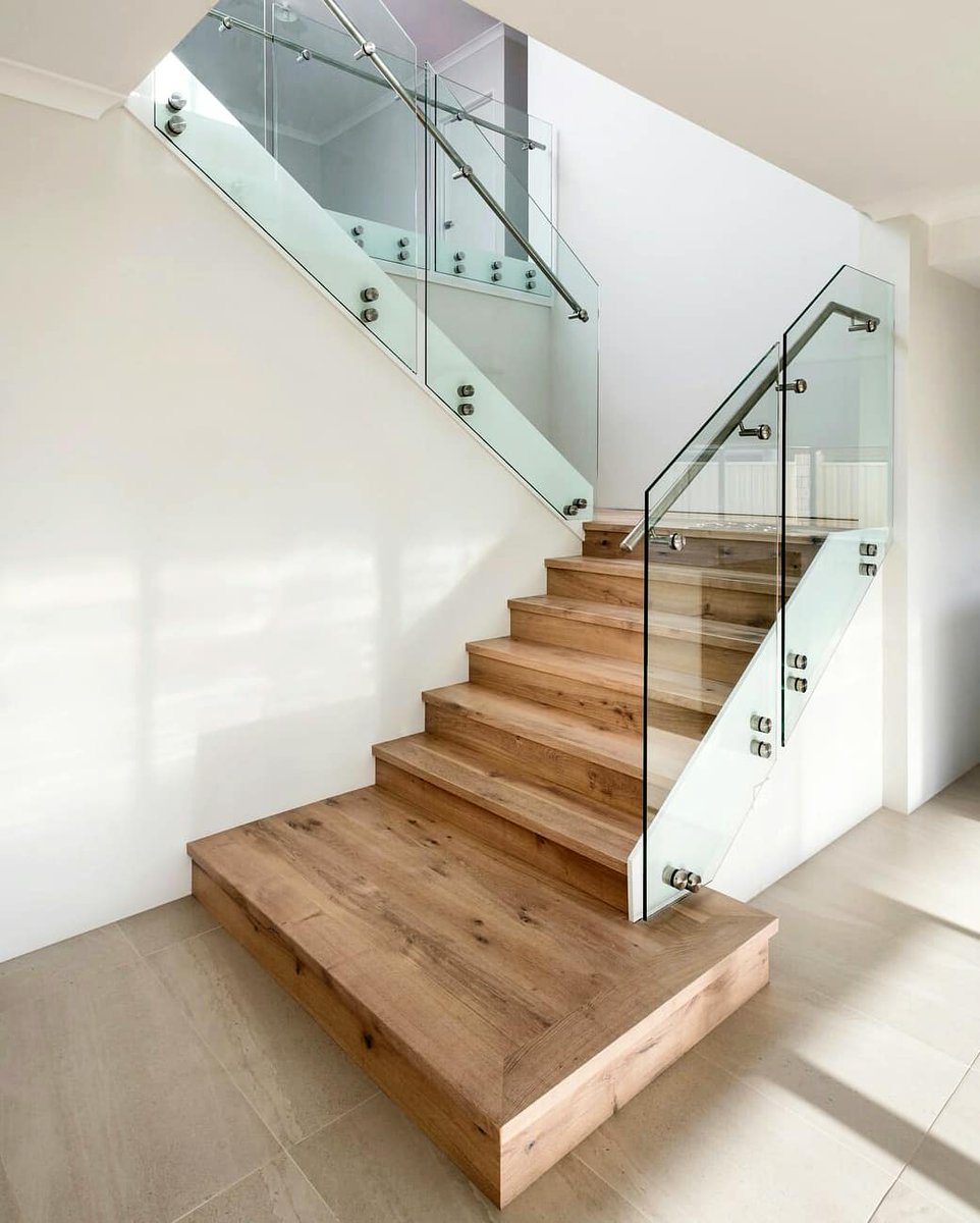 BalustradingWA's tweet photo. How good is the combination of #textures here!  #Timberfloors with #glassbalustrade looking amazing! 

#balustrade #framelessglass https://t.co/r677GzuTFY