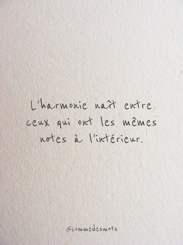 Twitter 上的 Comme Des Mots L Harmonie Nait Entre Ceux Qui Ont Les Memes Notes A L Interieur Citation Citationdujour Bellephrase Proverbe Harmonie Commedesmots T Co Pcfjf1bqjs Twitter Twitter 上的 Comme Des Mots L Harmonie Nait Entre Ceux Qui Ont Les Memes Notes A L Interieur Citation Citationdujour Bellephrase Proverbe Harmonie Commedesmots T Co Pcfjf1bqjs Twitter
