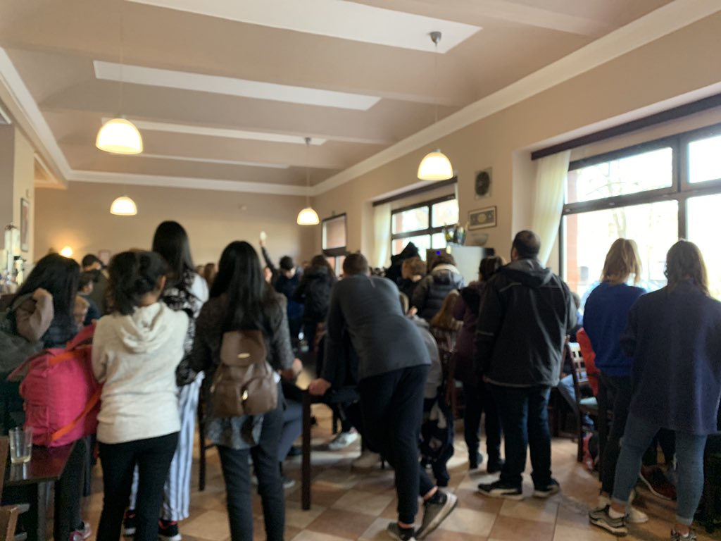 TheatreRam's tweet photo. Morning meeting up before we kick off the ISTA Festival in Terezin! https://t.co/9xiQYBBq5e
