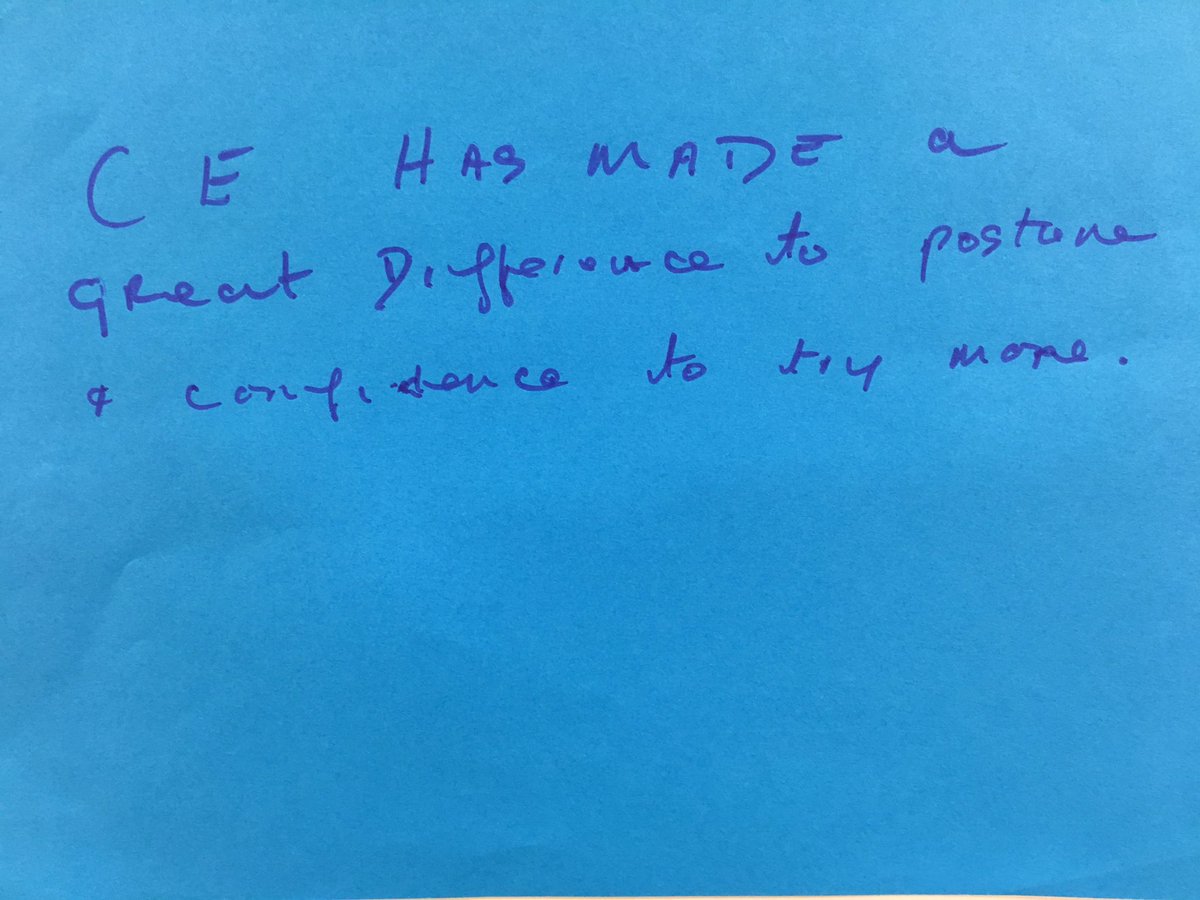 annamaria_CE's tweet photo. #ceawarnessweek2019 #CondEd #conductors #ceawareness #conductiveeducation
As part of Conductive Education Awareness Week we asked participants what they love about CE and what benefits they get. This is what they said: https://t.co/cNjpKT47sN