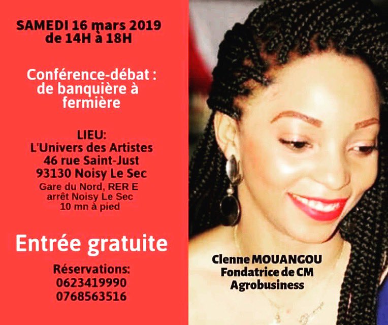clenne1's tweet photo. Conférence organisée par l’association Femme noire, Femme africaine où j’aurai l’occasion de partager mon expérience professionnelle. #Womenentrepreneurs #womenempowerment #Hardwork #NeverGiveUp https://t.co/YR90MAdnBp
