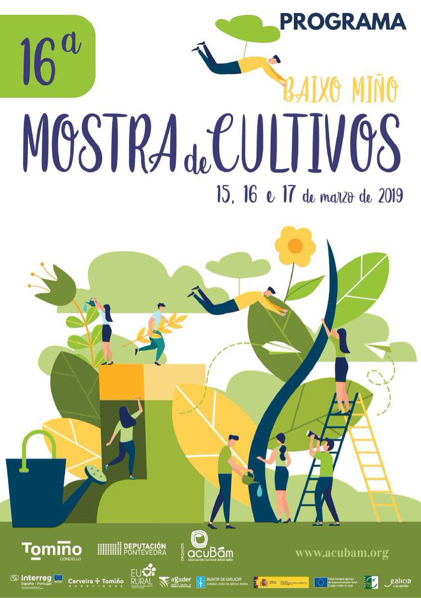 guiaverdecom's tweet photo. Arranca la 16ª #MostradeCultivos #BaixoMiño organizada por #Acubam @MostraCultivoBM ➡ https://t.co/IaqBWZelQQ El certamen presenta un amplio programa de jornadas, talleres y actividades lúdicas 🗓15, 16 y 17 de marzo #sectoragro #agro #innovando #cultivos https://t.co/YNUrVF9tg5