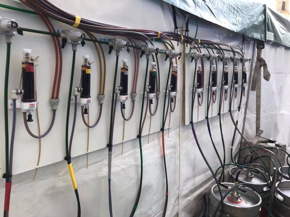 Northpourltd's tweet photo. Another St. Patrick’s day install complete and pouring. Happy St. Patrick’s day #timessquare #stpatricksday #event #guinness #beer #castleedenbrewery #morepour #northpour #morechilled https://t.co/jYEo7hteak