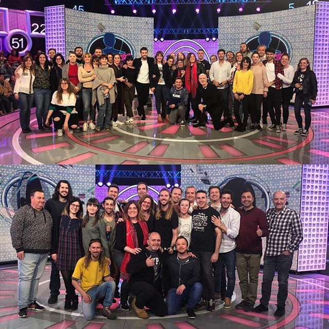 Jotatele's tweet photo. Equipazo!!! 💪🏻💪🏻💪🏻 @elconcursodel #cosasdelatele https://t.co/bZGFt4d7uQ https://t.co/A4fbY7vhdM