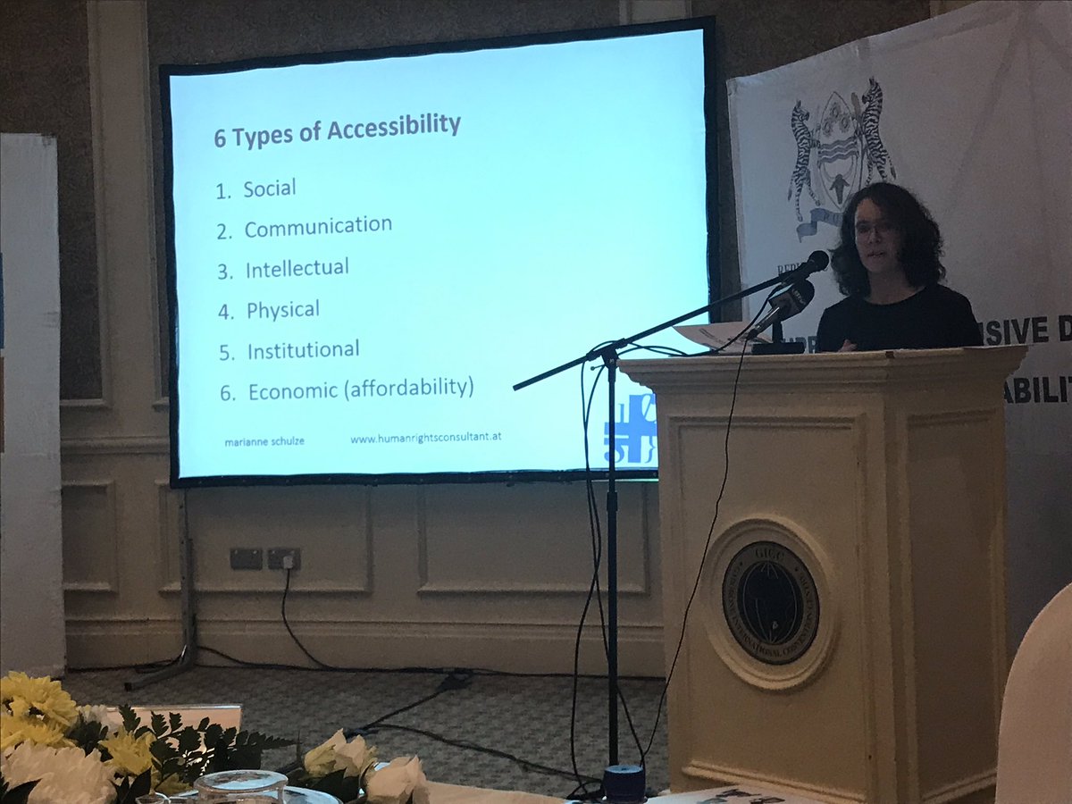 Fix society not fix  People with Disabilities . Think in terms of how to support persons with disabilities to reach their potential. Congratulations to Botswana on developing a revised disability policy and strategy <a href="/BWGovernment/">Botswana Government</a> <a href="/UNDP_Botswana/">UNDP Botswana</a>
