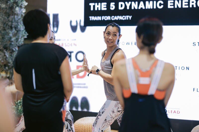 Expand your leadership capacity through physical fitness and movement! 

The #FITtoLEAD Dynamic Energetics model is designed to develop the desired leadership capacity from within. The work is to evoke the power of showing up by aligning the mental, emotional and physical states