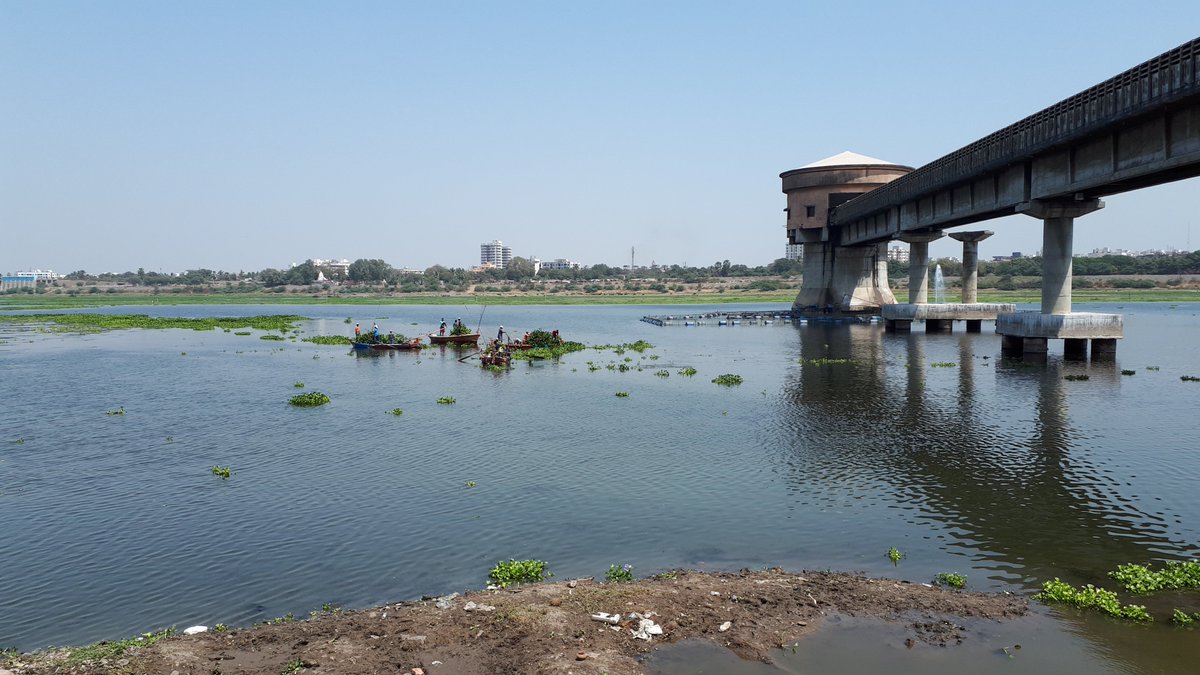 🇪🇺🌍 European Union project promotes cooperation between Surat, India and Rotterdam, The Netherlands on water management, green rooftops and #climateresilience - Read more: resilientrotterdam.nl/en/news/eu-pro…